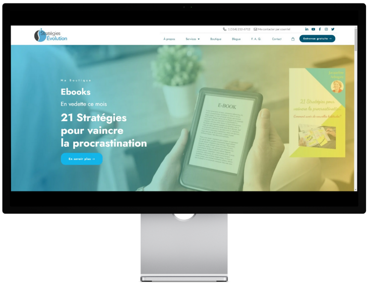 image mockup stratégies Évolution montrealenligne